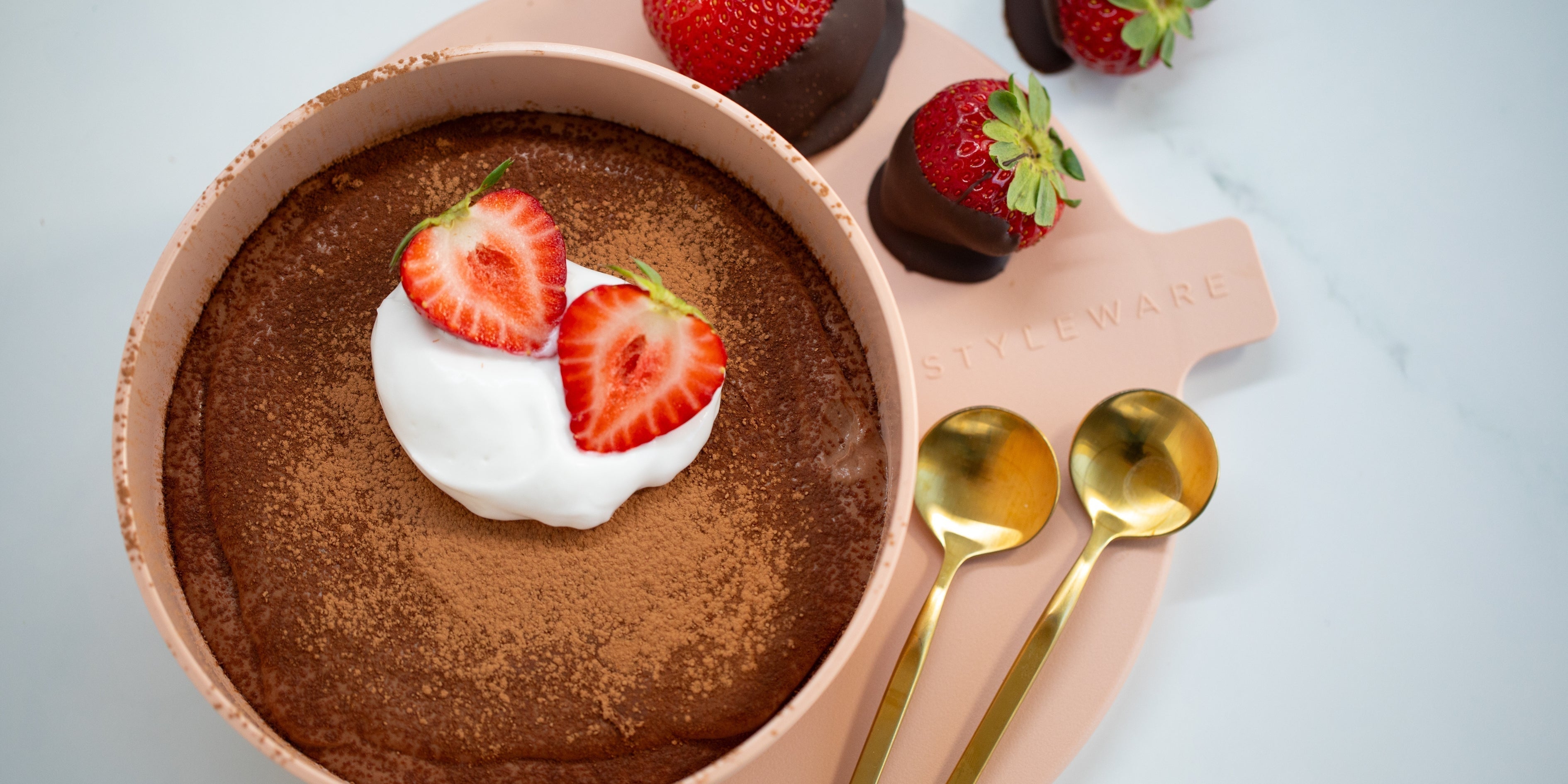 Teresa Cutter's Healthy Dark Chocolate Mousse