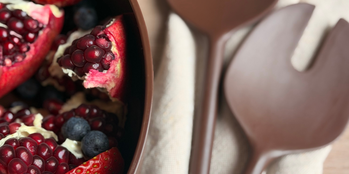 Kerby Dichiera's Chocolate Cheesecake with Chantilly Cream & Cherry Syrup