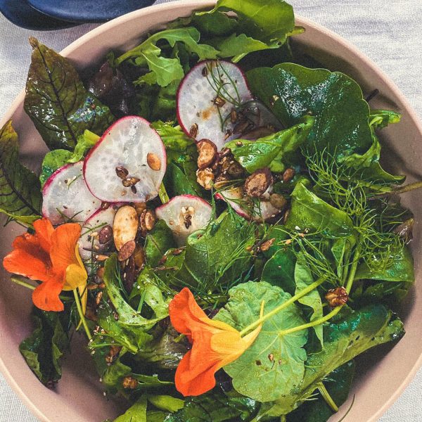 Styleware Style Files From Our Kitchen Spring Recipe Series. "Come spring, a simple fresh crunchy green salad is a very welcome bowl on the table. The key is finding the best quality, freshest greens you can."
