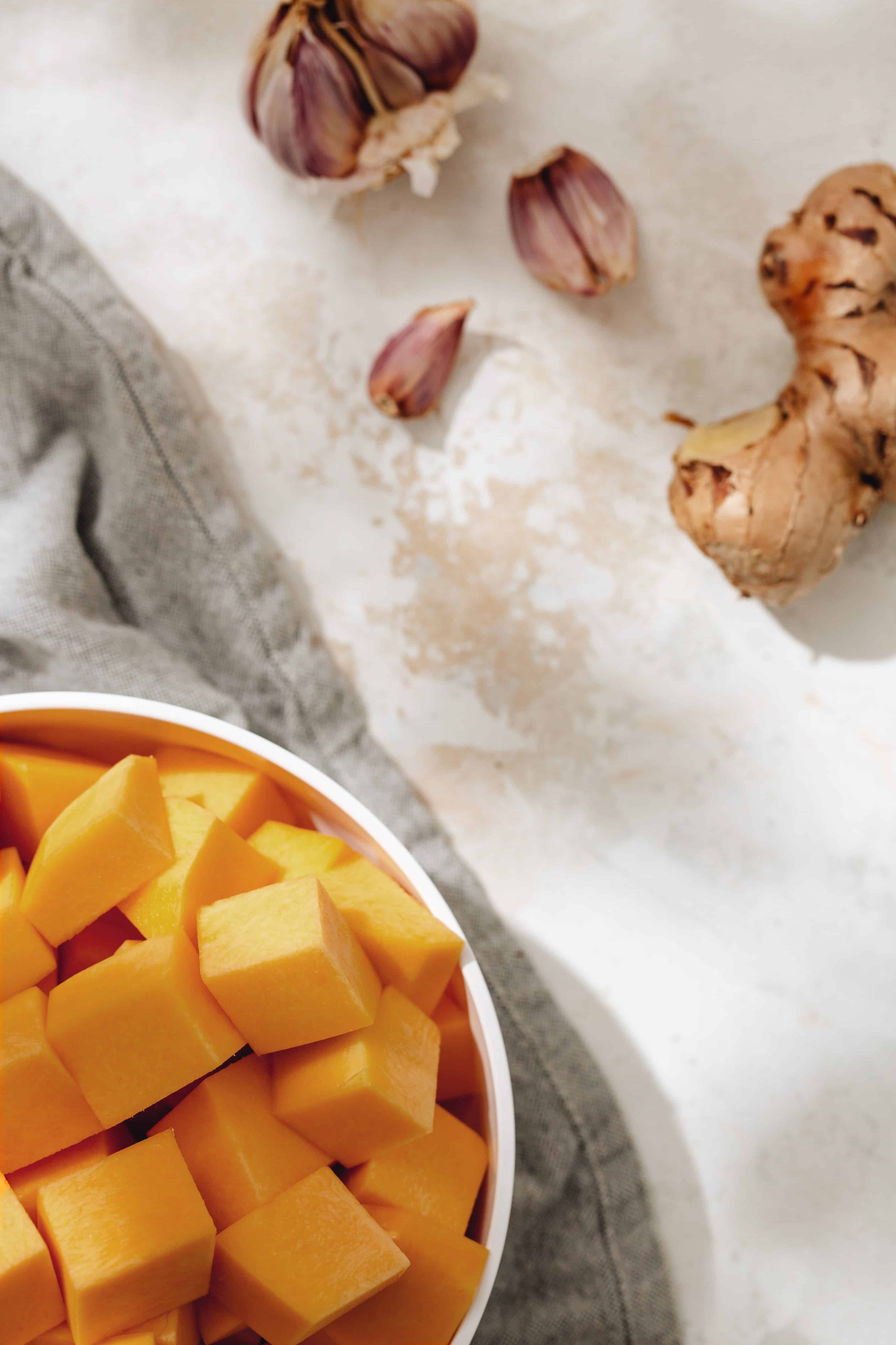 Pumpkin curry bowl recipe by Styleware.